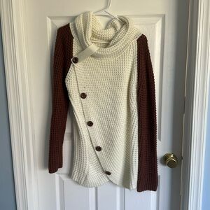 Amazon cow neck sweater